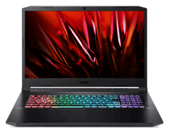 Notebook Acer Nitro 5 AN517-41 17.3″ | intel core i5-10300h | Ram 16GB | SSD 512GB | GeForce RTX 3060 Max-Q 6GB – Ricondizionato – Ottimo