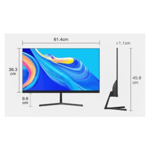 MONITOR IRONWARE 24″ FLAT – 75HZ VA – FHD 1920X1080 – 16:9 – HDMI – VGA – SLIM – FRAMELESS – CASSE INTEGRATE